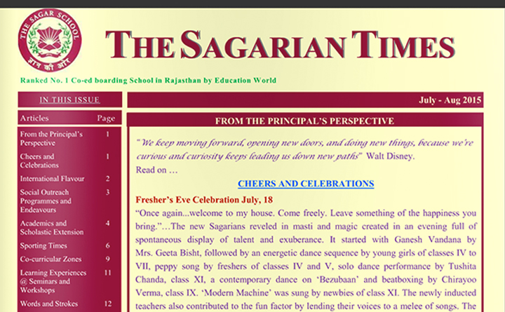 The Sagarian Times July - August 2015