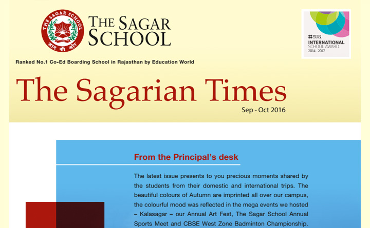 The Sagarian Times September - October  2016