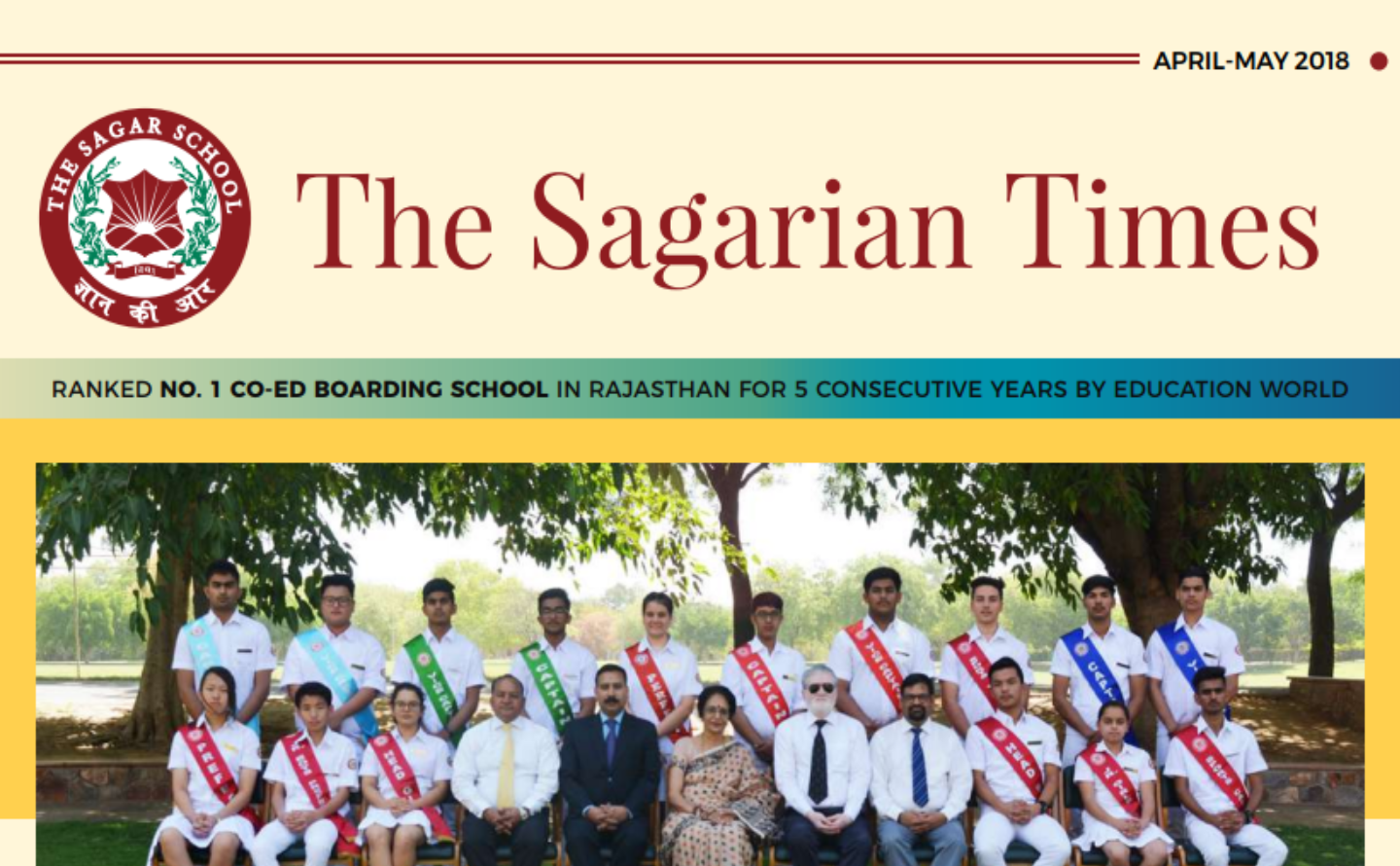 The Sagarian Times April - May 2018